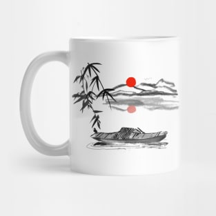 Chinese Ink and wash painting Mug